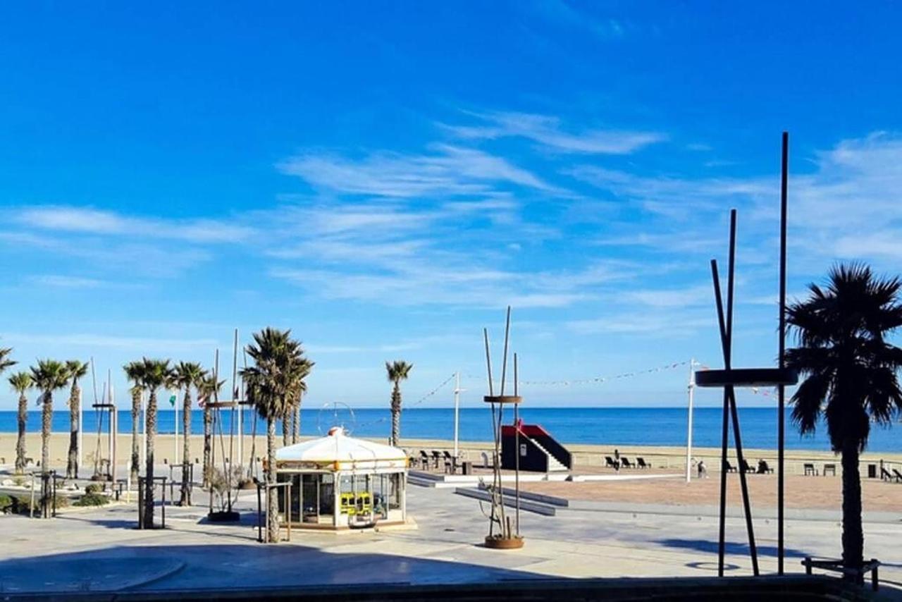 F2 Entier Canet Vue Mer // Balcon + Parking Eksteriør billede